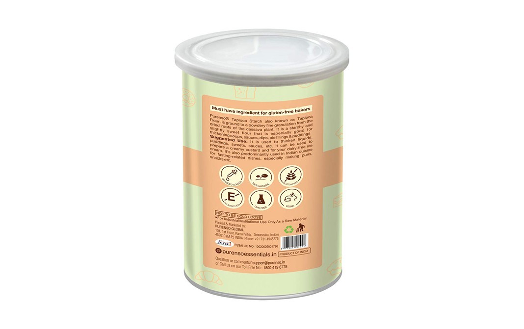 Purenso Essentials Tapioca Flour    Pack  400 grams